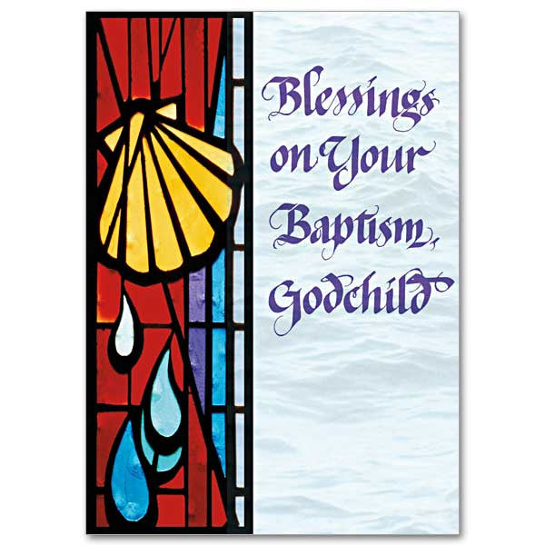 Blessings on your Baptism Godchild