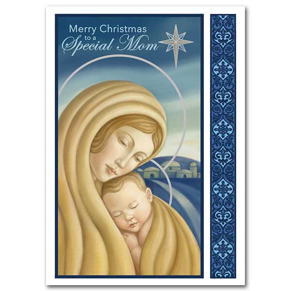 Merry Christmas to a Special Mom:  Christmas Card for Mom