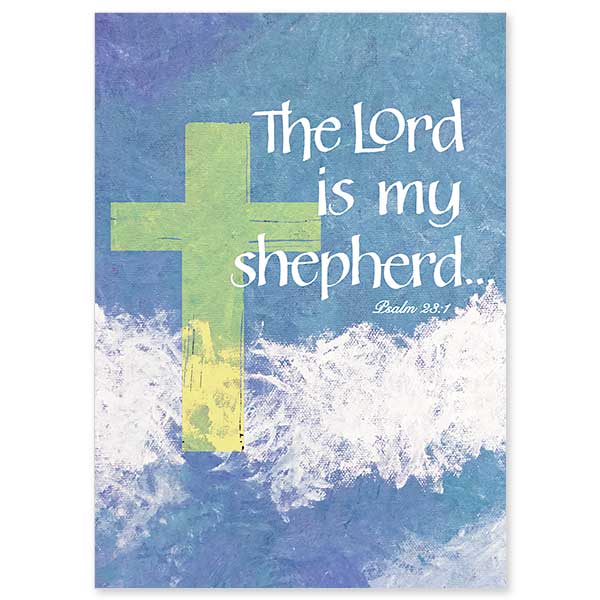 The Lord Is My Shepherd Sympathy Card