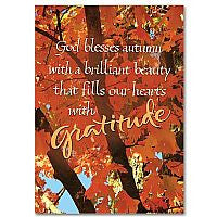 God blesses autumn...