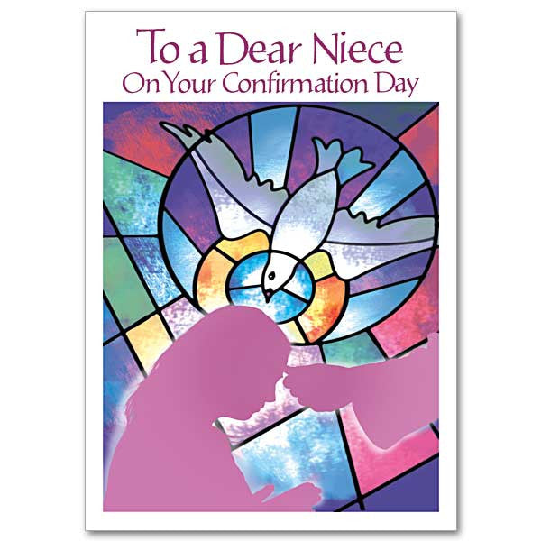 To A Dear Niece Confirmation Card
