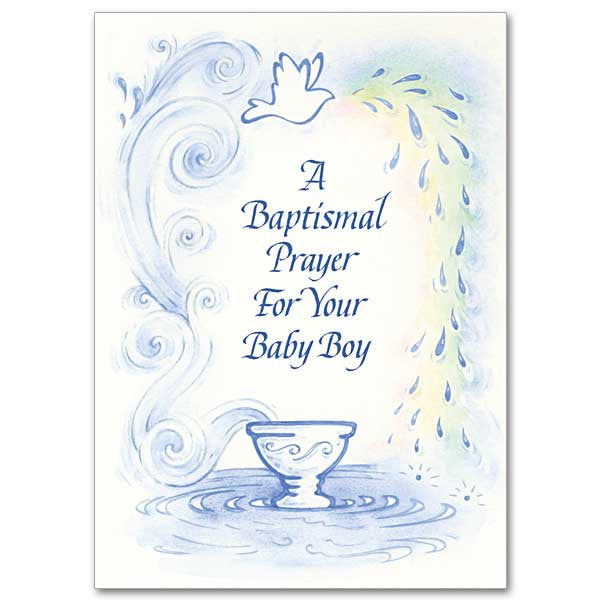 A Baptismal Prayer for your Baby Boy
