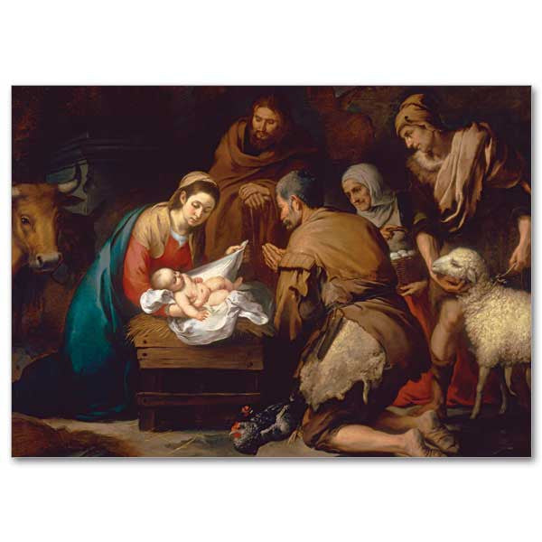Murillo/Adoration Of The Shepherds Miracle Of Christmas
