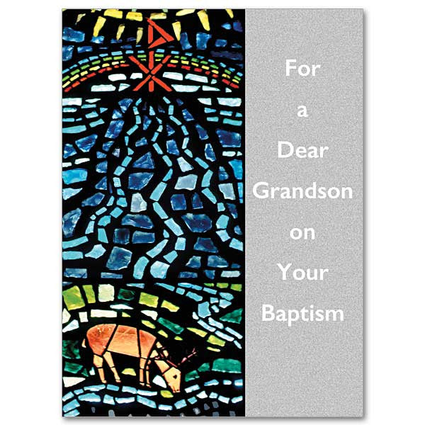 For a Dear Grandson on Your Baptism