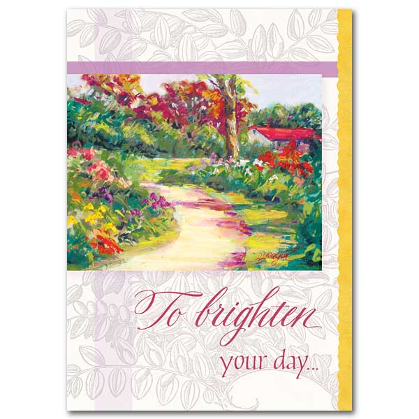 To Brighten Your Day Get Well Card