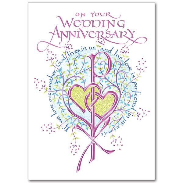 On Your Wedding Anniversary Wedding Anniversary Card