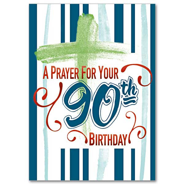 90th Birthday Card