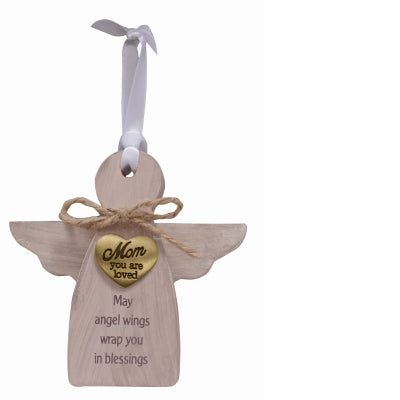 Angel Ornament with Gold Heart (several styles to choose from)