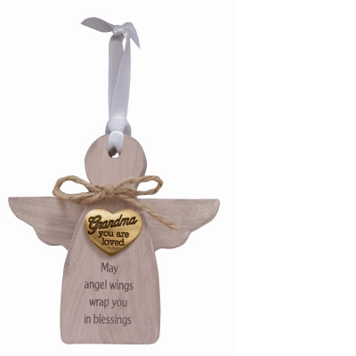 Angel Ornament with Gold Heart (several styles to choose from)