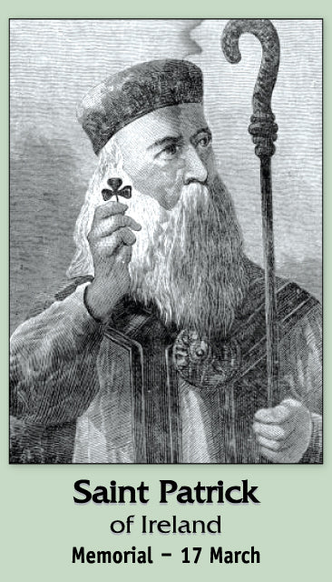 St. Patrick Prayer Card