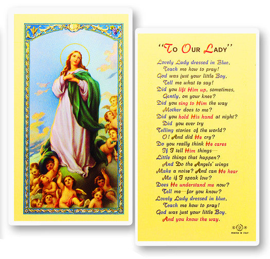 Lovely Lady Dressed In Blue