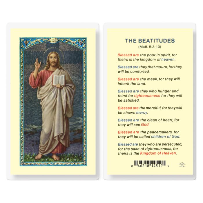 The Beatitudes- Christ Blessing
