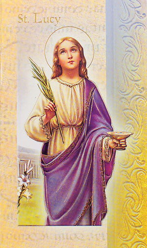 Biography Of St Lucy
