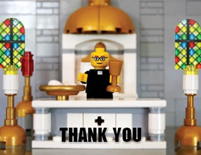 Brick Toy Thank You Pack