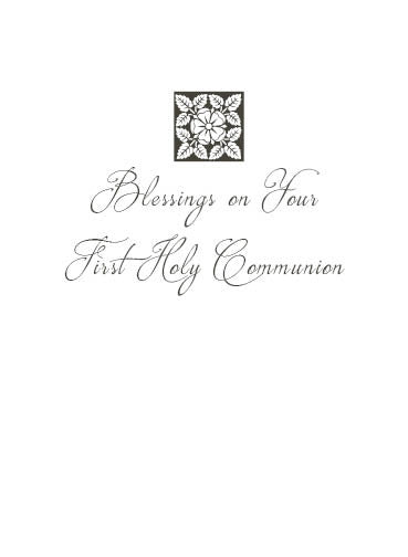 La Premiere Communion Card