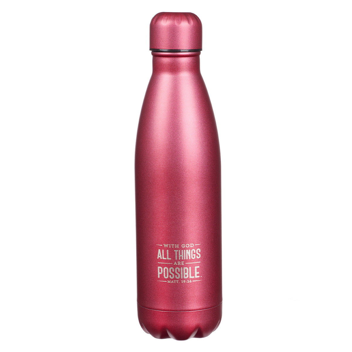 All Things Are Possible Stainless Steel Water Bottle