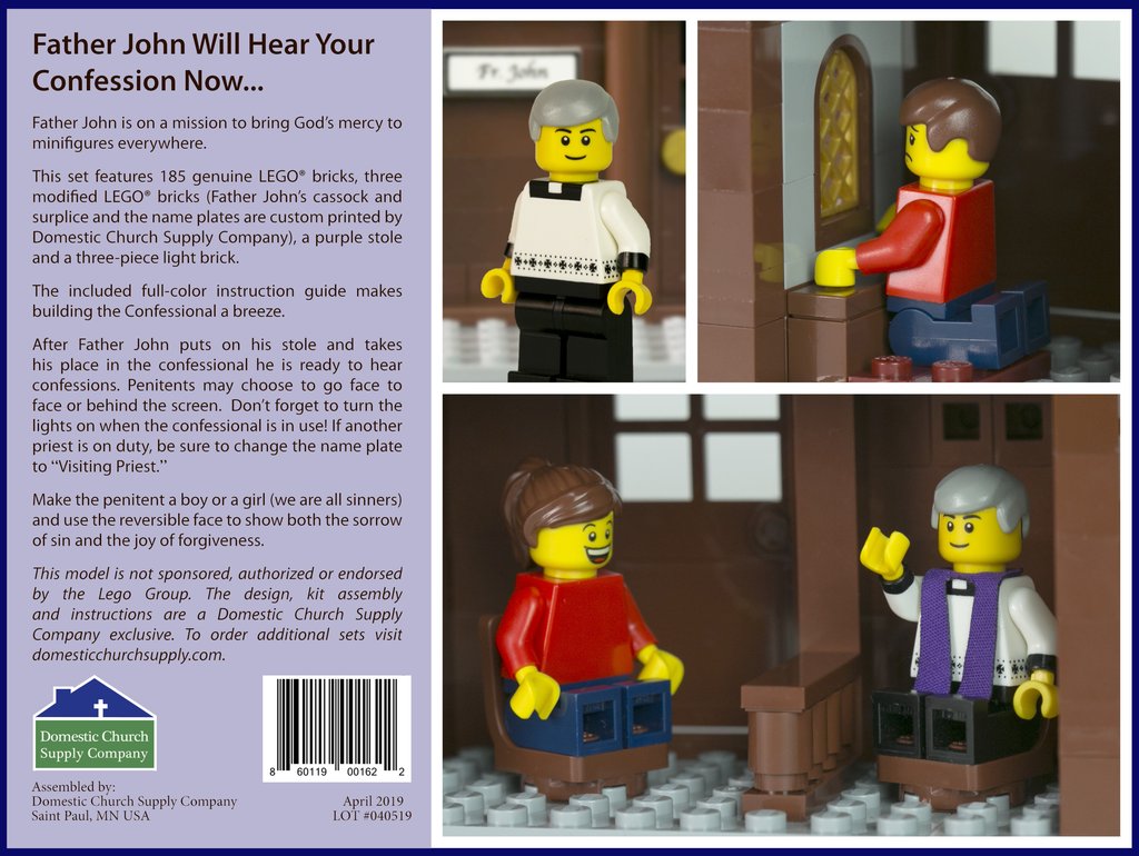 Father John Hears Confession LEGO® Set