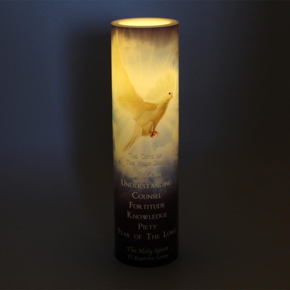 LED Candle – Seven gifts of the Holy Spirit