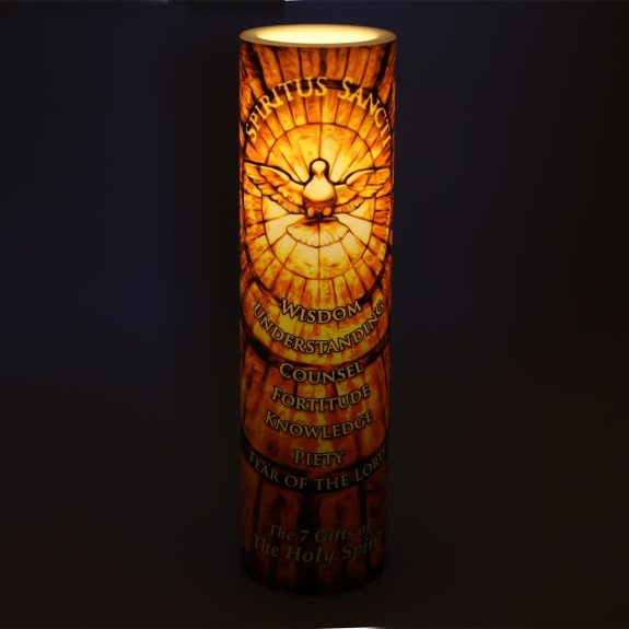 LED Candle – The Holy Spirit Fire