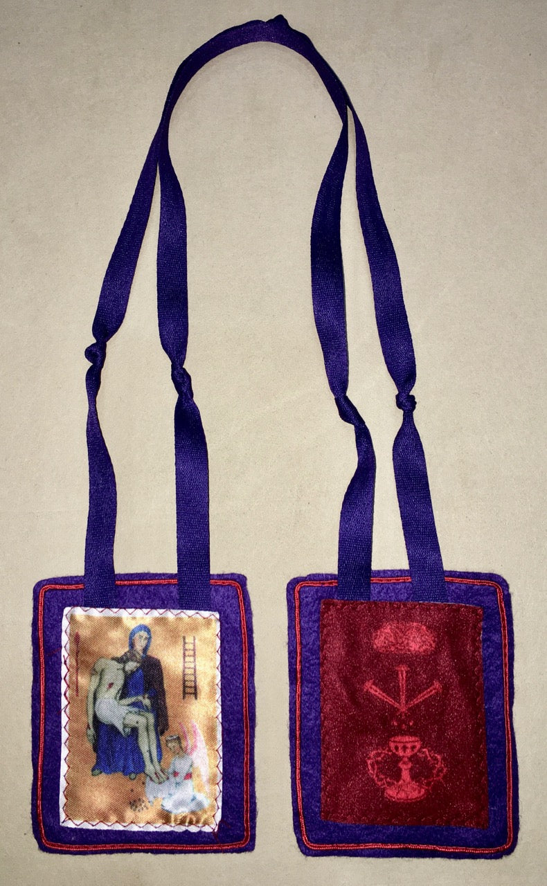 Scapular of Benediction and Protection-Purple