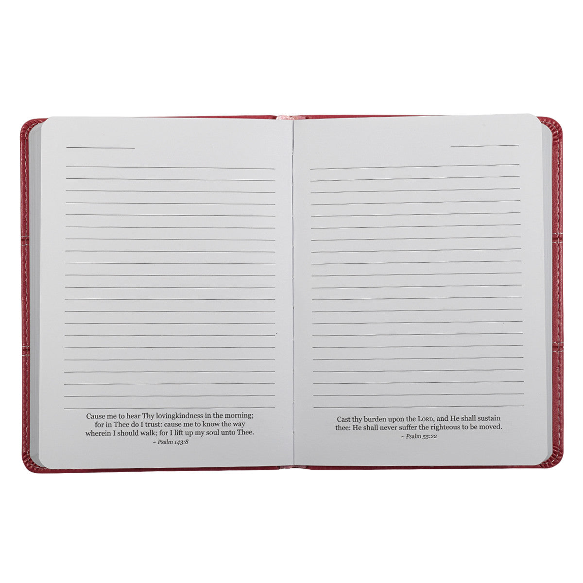 Luxleather Journal In Pink: All Things Are Possible - Matthew 19:26