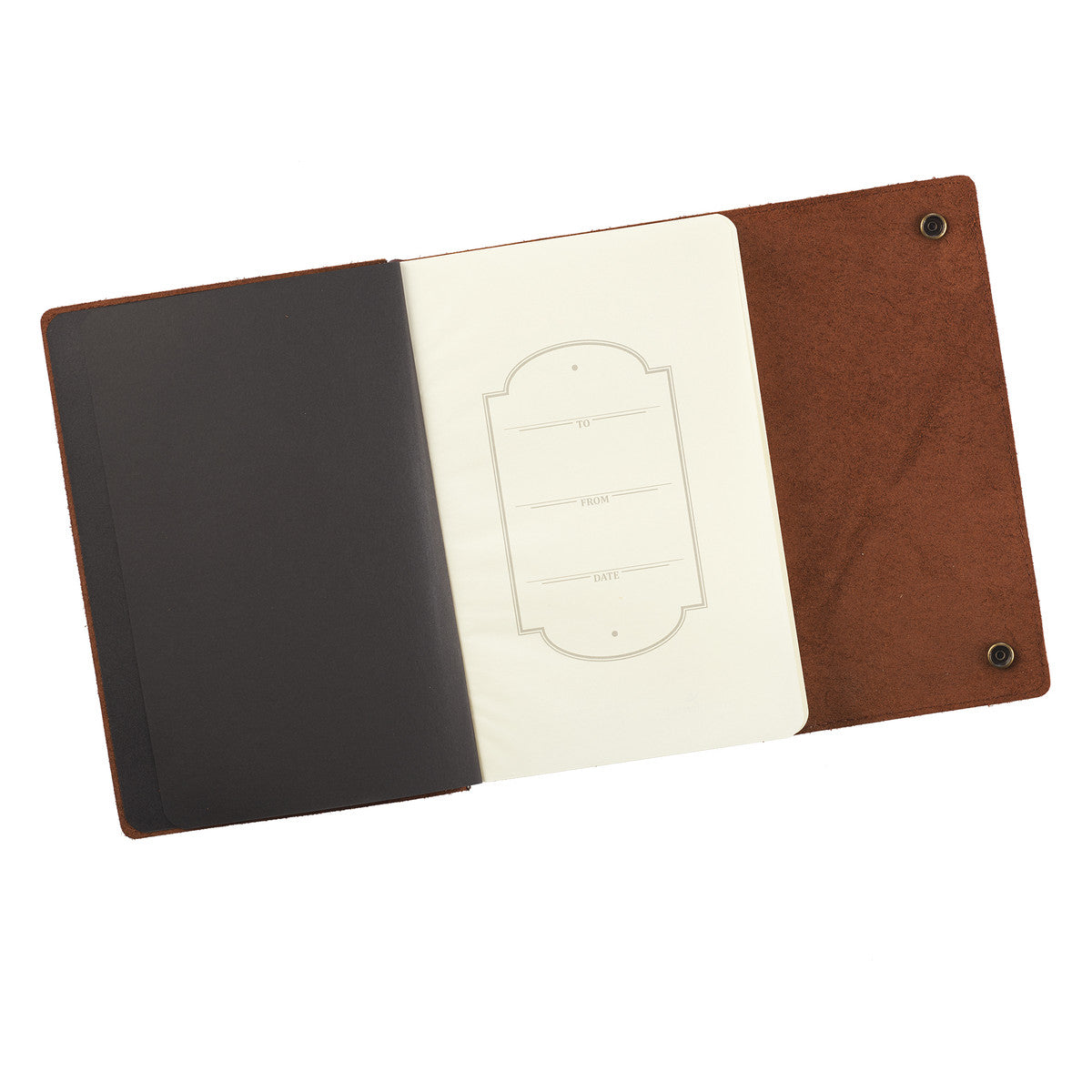 Stand Firm in the Lord Classic Full Grain Leather Journal with Button Closure – Philippians 4:1