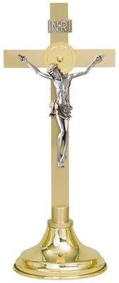 Altar Crucifix, Brass