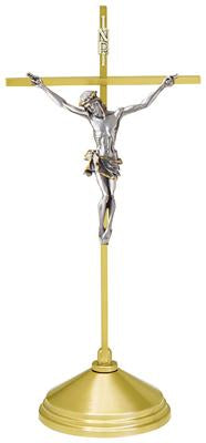 Altar Crucifix, Brass