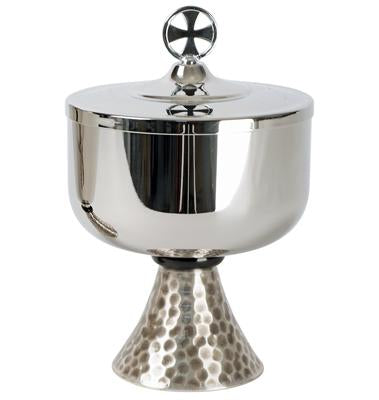 Ciborium Only, Stainless Steel, with Oxidized Silver Plated Base