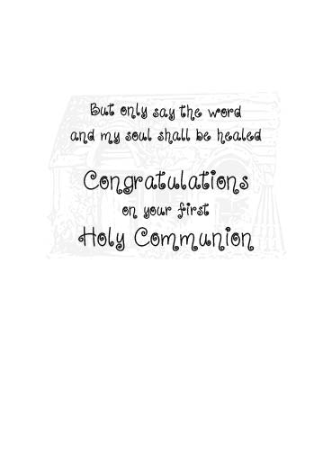 Garden First Communion Card