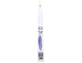 Flame Stearic Baptismal Candle