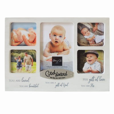 God Danced the Day You Were Born Photo Collage Frame