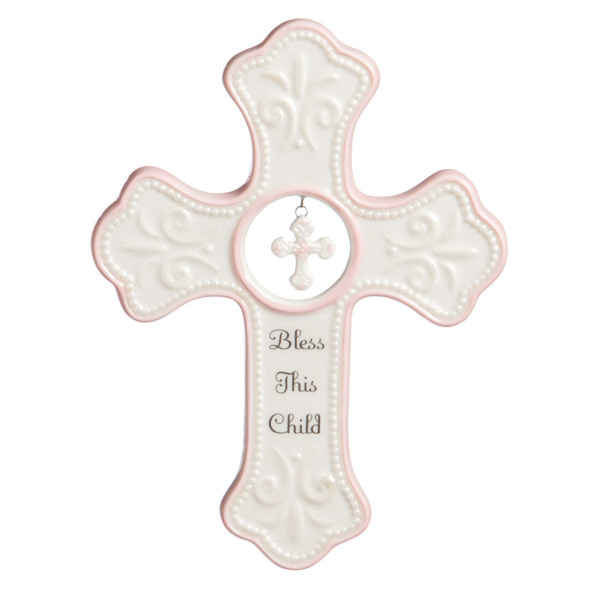 TB Pink Hanging Cross