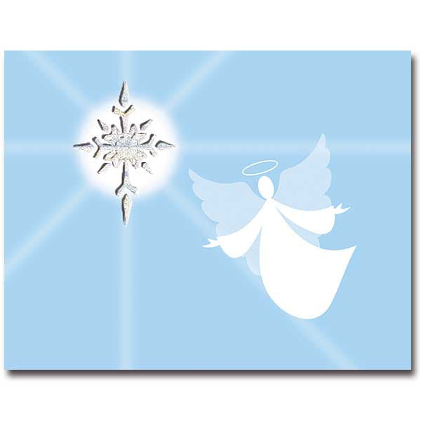 Angel With Star Christmas Deluxe Notes