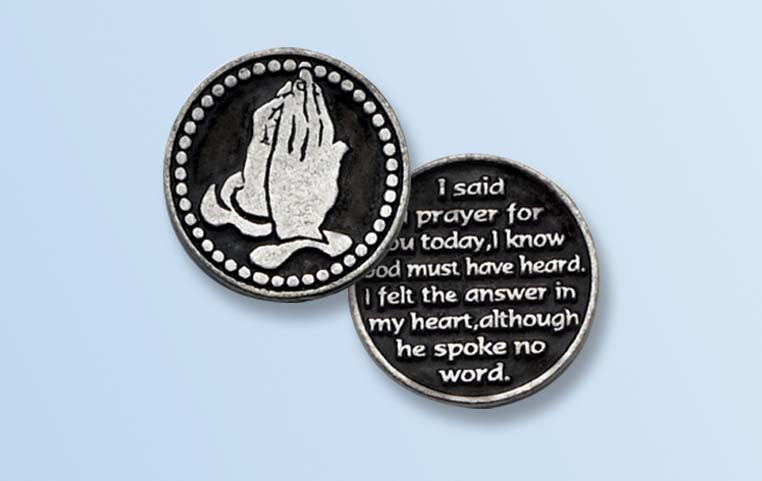 Praying Hands/I Said A Prayer Pocket Token