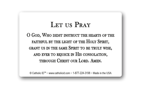 Prayer to the Holy Spirit