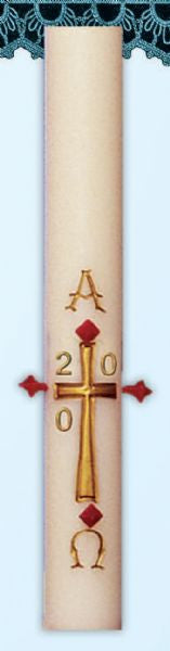 Plain Paschal (Simple Cross)
