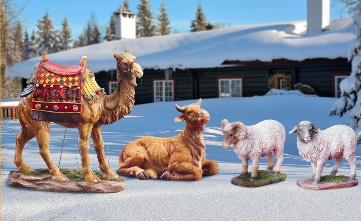 Real Life Nativity - Outdoor Nativity Set