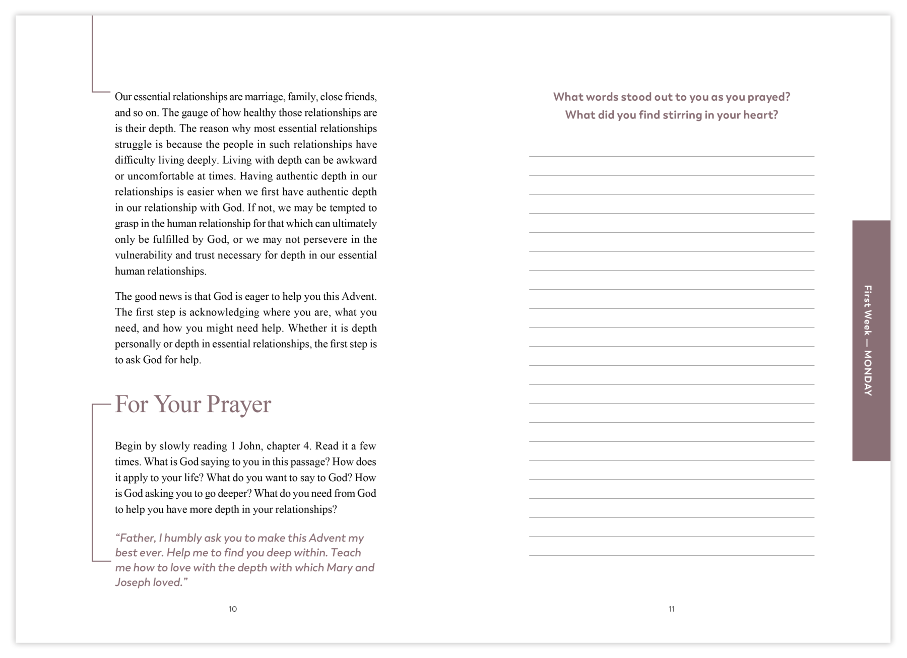 Rejoice: Advent Meditations with the Holy Family Journal
