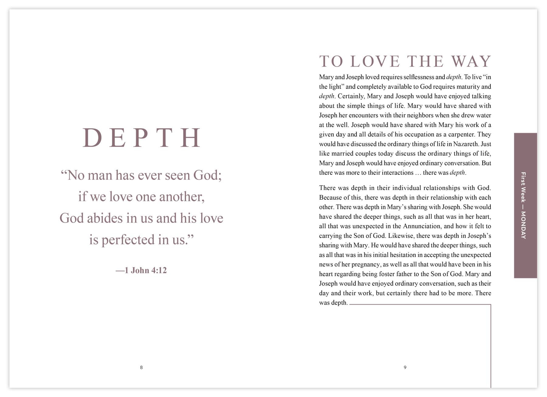 Rejoice: Advent Meditations with the Holy Family Journal