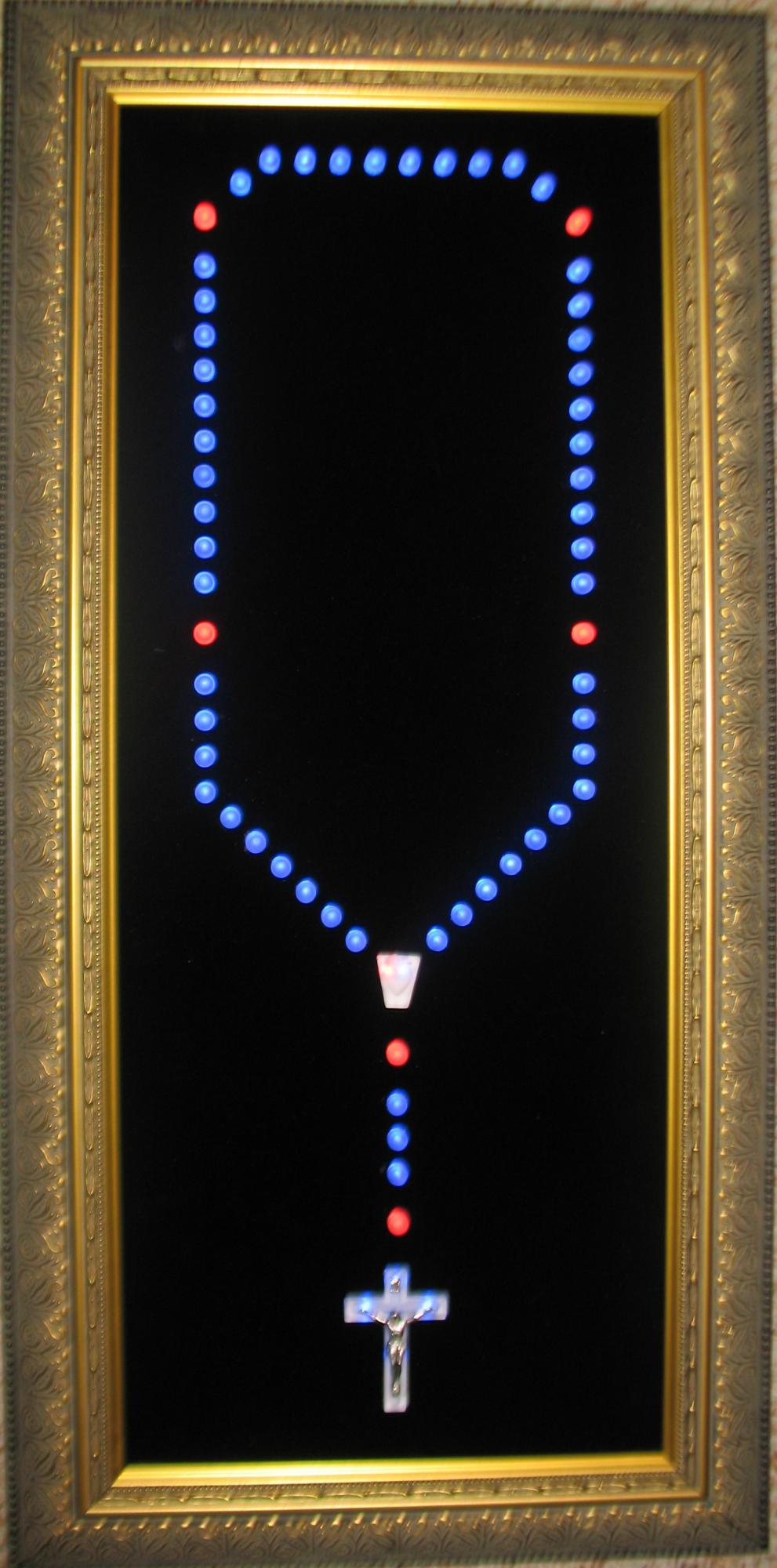 Wireless Control LED Rosary
