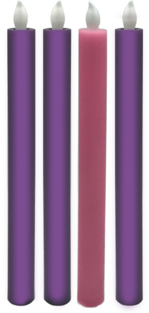 Advent LED Tapers Set of Four