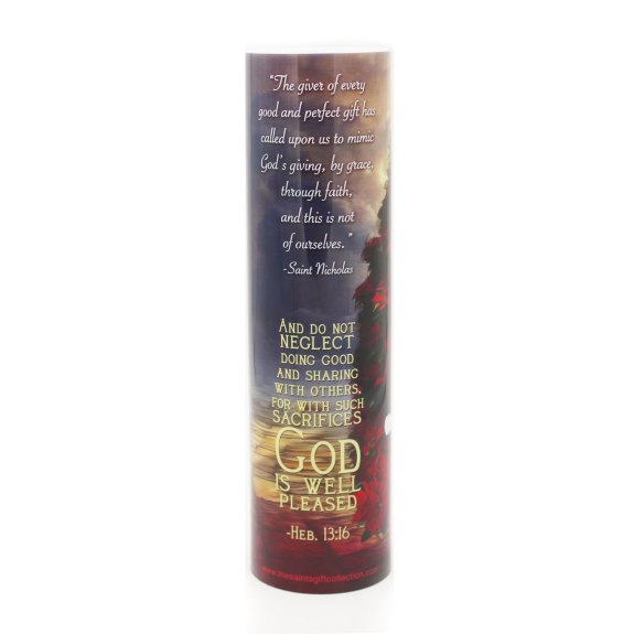LED Candle – Saint Nicholas of Myra