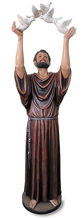 St. Francis Dove Statue