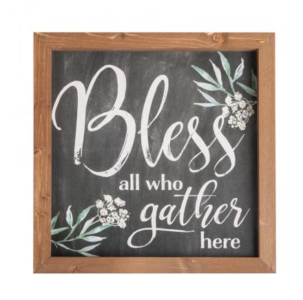 Bless All Who Gather Here Wall Art