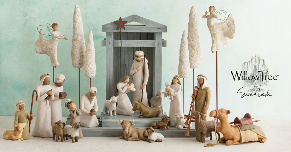 Classic Nativity | Shepherd And Stable Animals