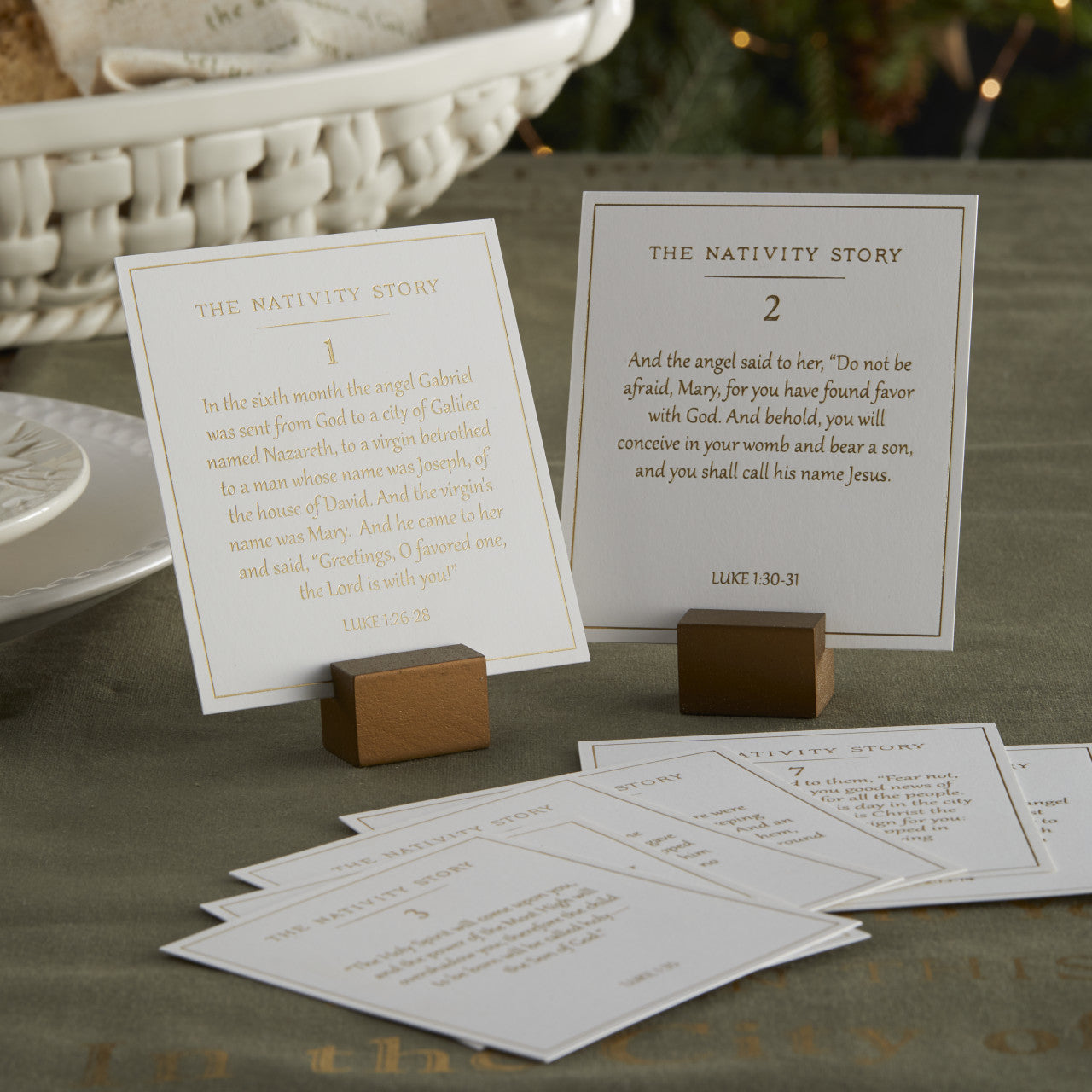 Nativity Story Cards Set