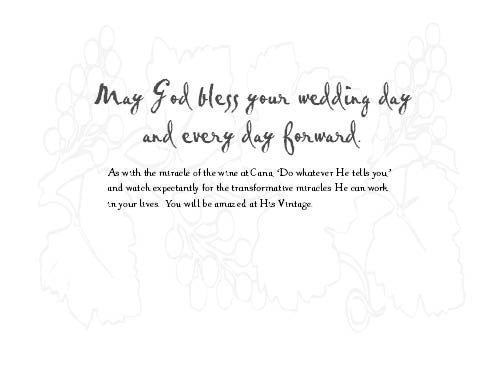 Wedding at Cana Card