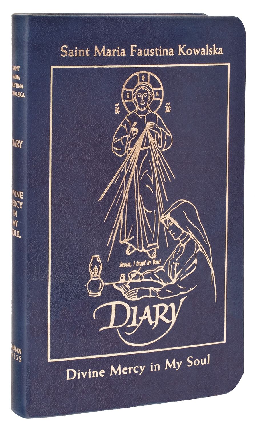 Diary of Saint Maria Faustina Kowalska: Divine Mercy in My Soul [Deluxe Blue Leather]