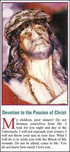 Devotion to the Passion of Christ